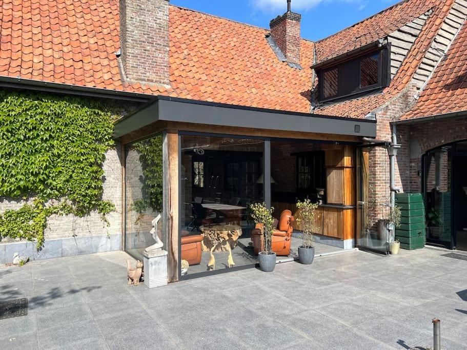 Hoeve Hooierzele Waasmunster Bagian luar foto